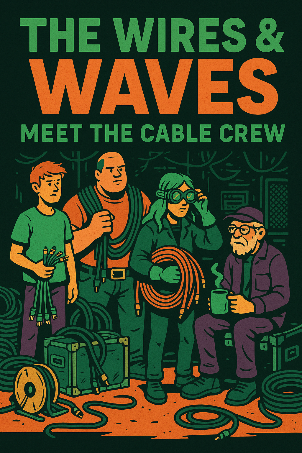 The Wires & Waves: Meet the Cable Crew That Keeps the Physical Layer Rocking
