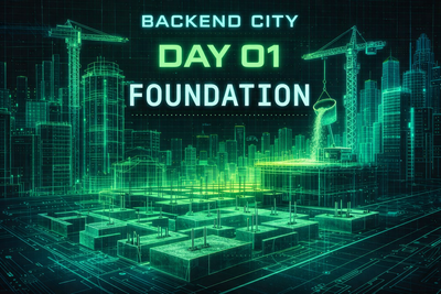 Backend City: Day 01: Laying a Real API Foundation (FastAPI, Tooling, Structure)