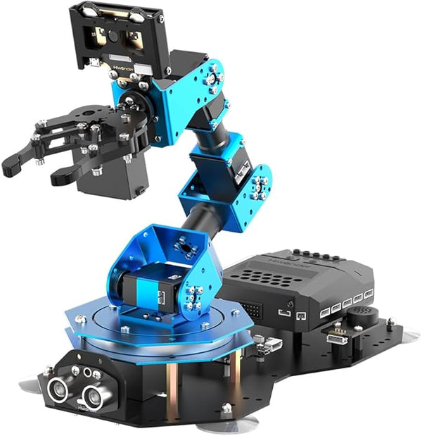 AI Robot Arm Kit – Voice & App Controlled